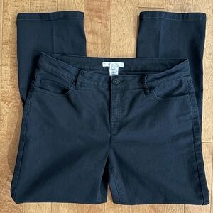 Cleo Women's Black Straight Leg Pants